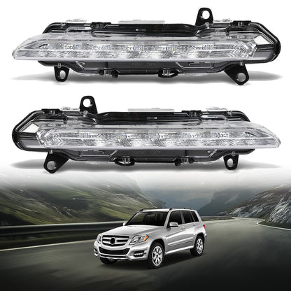 Pair Front Fog Lights for Mercedes-Benz S550 S600 S63 AMG