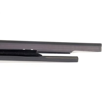 Set of 4 Black Door Belt Moldings for Toyota Corolla (1991–2002)