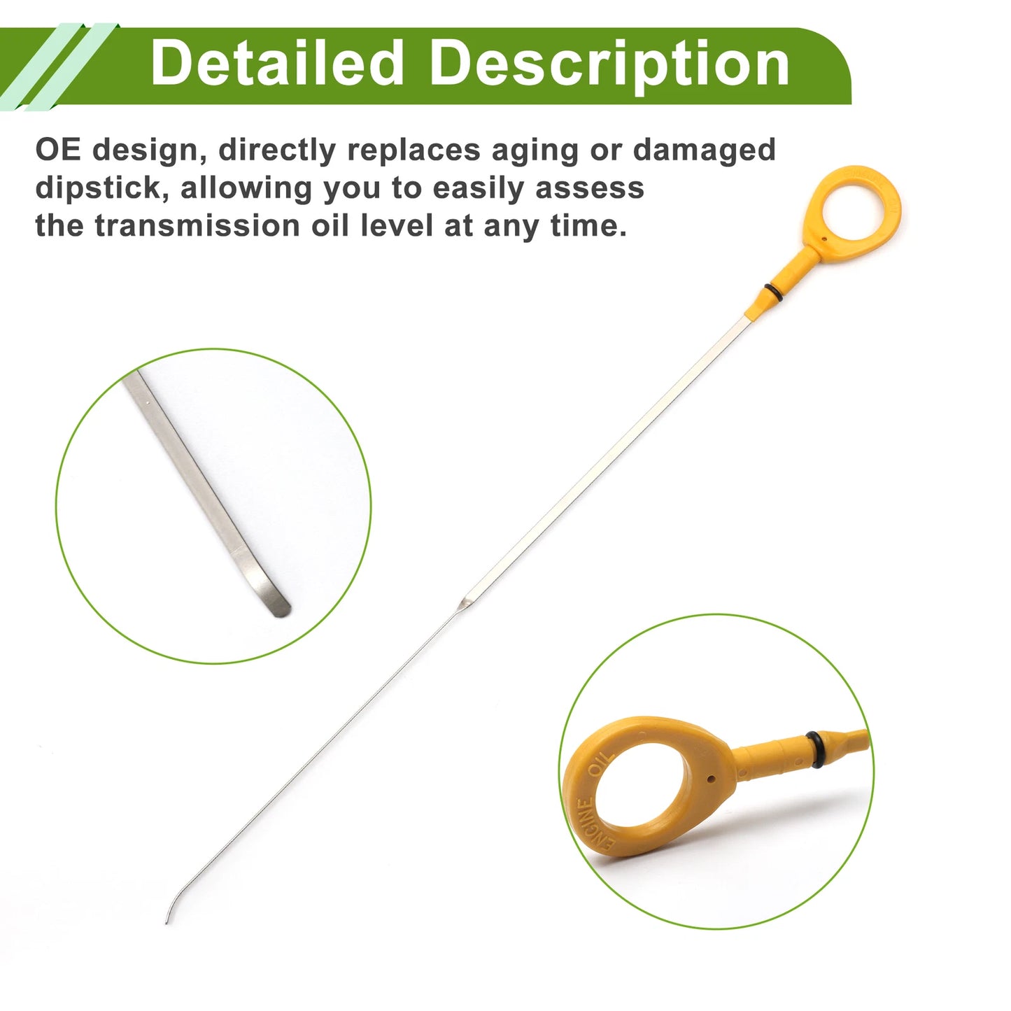 Engine Oil Dipstick No. 1530174110 for Toyota Camry (1997–2001)