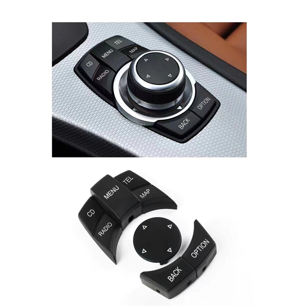 IDrive multimedia switch button repair kit for BMW X6 E71 X5 E70 (2010–2013)