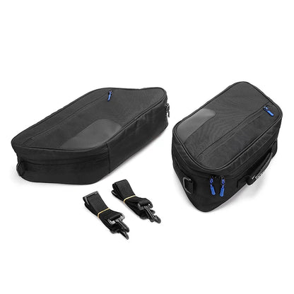 Black Side Luggage Saddle Bags for BMW R18 B Transcontinental K1600B