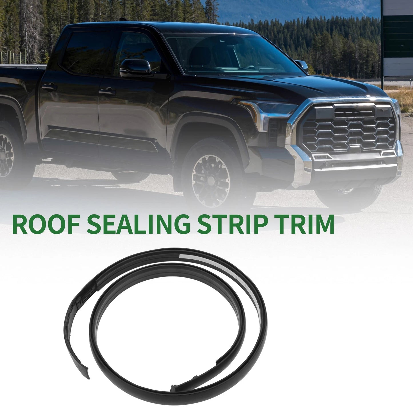 Left Roof Sealing Strip Sunroof Trim No.7555204063 for Toyota Tacoma (2005–2023)