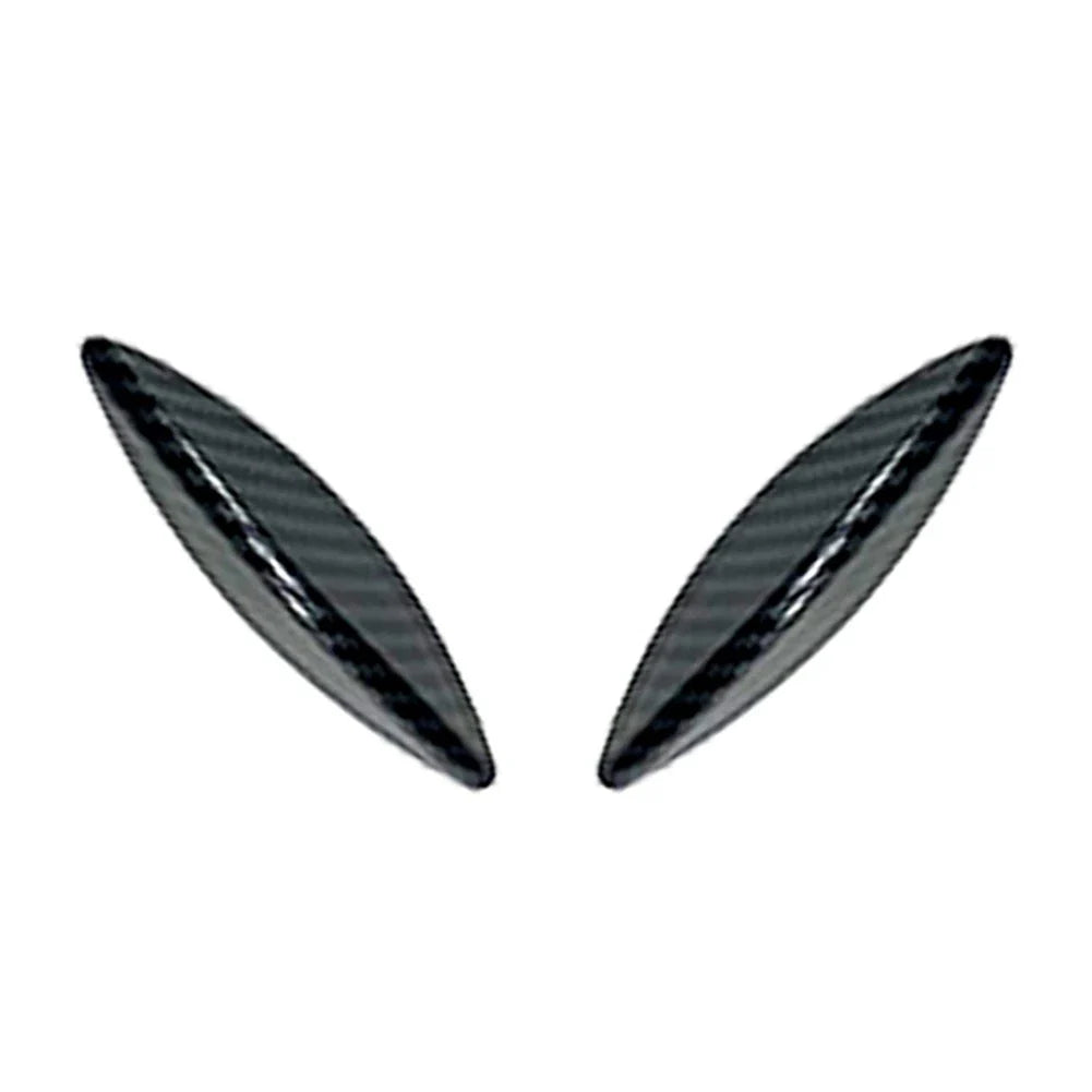 6 x Front Bumper Lip Spoiler Fins for Mercedes Benz C-Class W205 (2015-2018)
