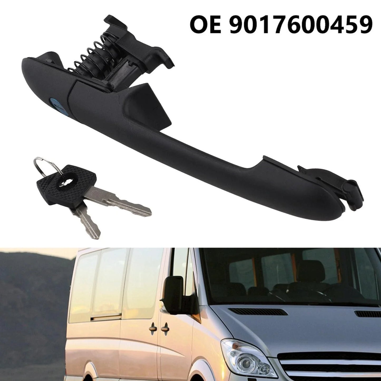 Car Exterior Door Handle Side Door Lock for LT