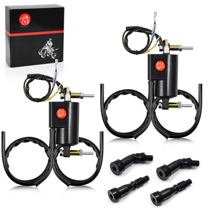 2X Ignition Coils for Honda Motorcycle Super Sport CB400F CB550F CB550K (1975–1978)