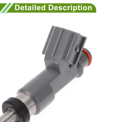 Fuel Injector for Toyota Tacoma 2.7L (2005–2014) 1 Pcs Gray Silver Tone