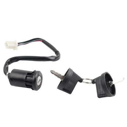 Black Motorcycle Handlebar Control Switches & Wiring Harness for Harley Dyna Vrod (2006-2017)