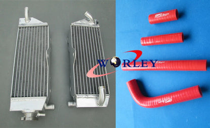 Aluminum Radiator and Hose for Yamaha YZ400F YZF400 (1998–2000)