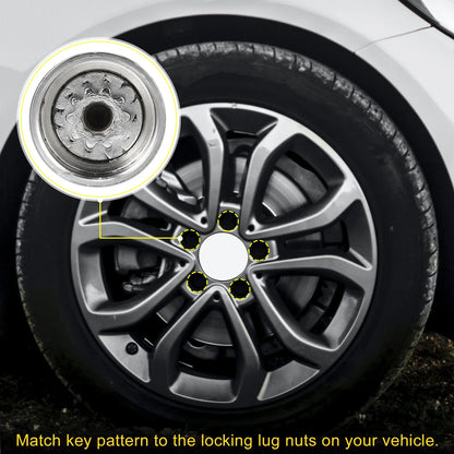315 Wheel Lock Lug Nut Set with Protector Socket for Mercedes Benz