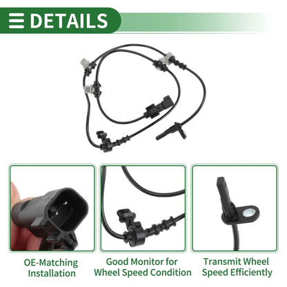 ABS Wheel Speed Sensor for Chevrolet Malibu (2016-2021) - 1 x Sensor
