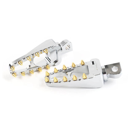 CNC Male Mount Foot Pegs for Harley Touring Sportster Dyna Softail