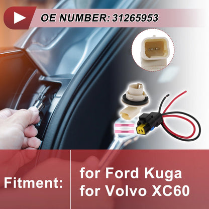 Rear Fog Light Socket Wiring for Ford Kuga (2012–2019) No. 31265953
