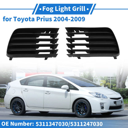 Set of 2 Fog Light Grills No. 5311347030 for Toyota Prius (2004–2009)