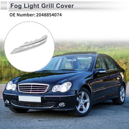 1 Pc Fog Light Grill for Mercedes Benz GLK (2014–2016) No. 2048854074