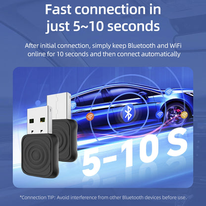 Carlinkit 5.0 Mini Ultra Wireless Carplay Android Auto Adapter for Various Models