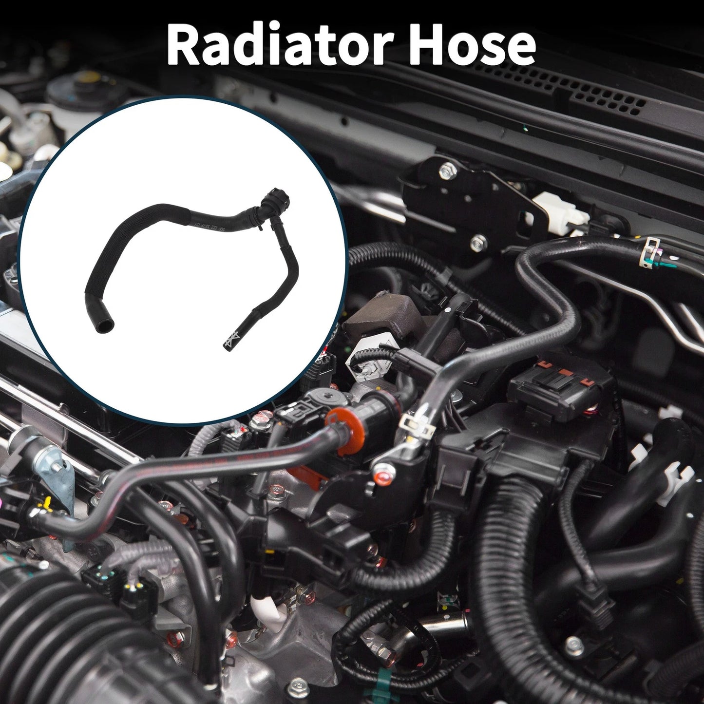 Radiator Hose Coolant Pipe for Audi Q3 2.0L (2011–2018) No. 5QF122157F