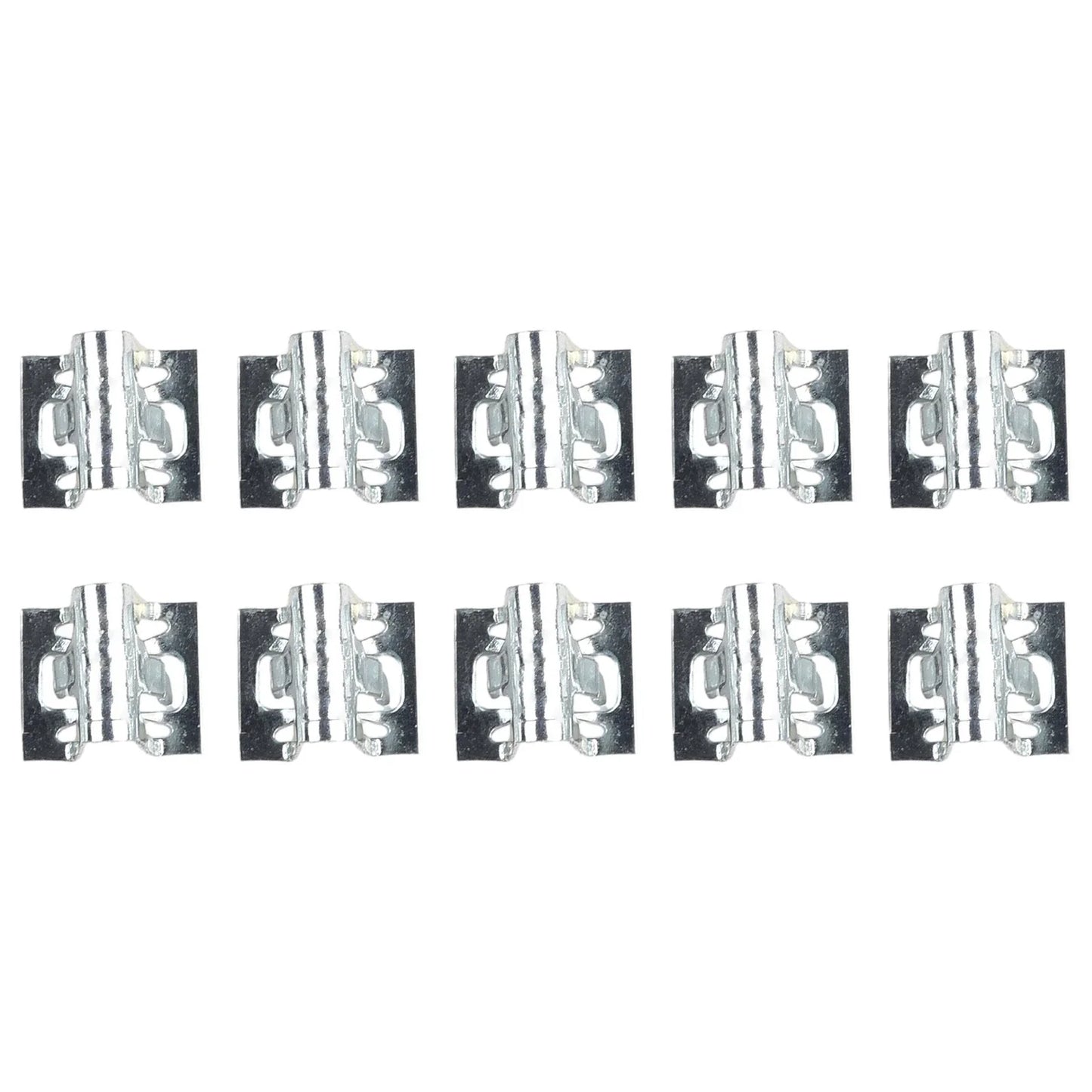 10Pcs Metal Retainer Clip for Universal Car Dashboards DVD/CD Panel Plate
