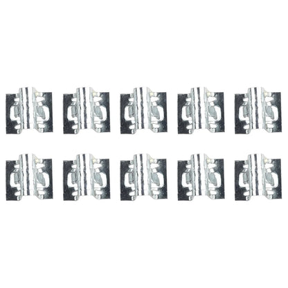 10Pcs Metal Retainer Clip for Universal Car Dashboards DVD/CD Panel Plate