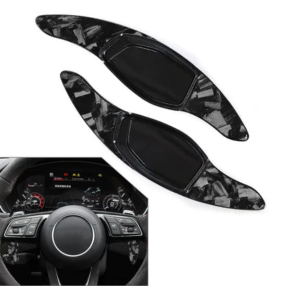 Rearview Mirror Anticollision Strip Cover Trim for Audi A4 B9 (2016–2023)