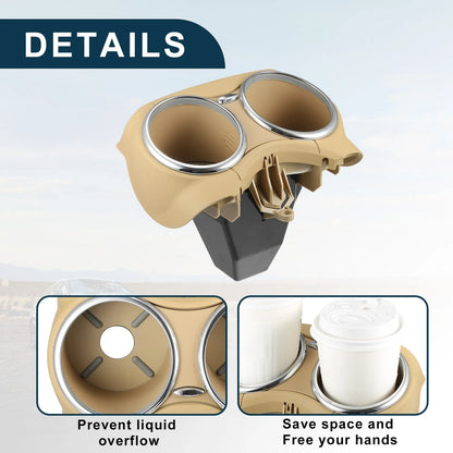 Cup Holder for Mercedes-Benz W219 2006-2011 Drink Holder Beige
