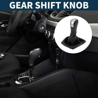 6 Speed Manual Gear Shift Knob with Cover for Skoda Octavia (2004–2012)