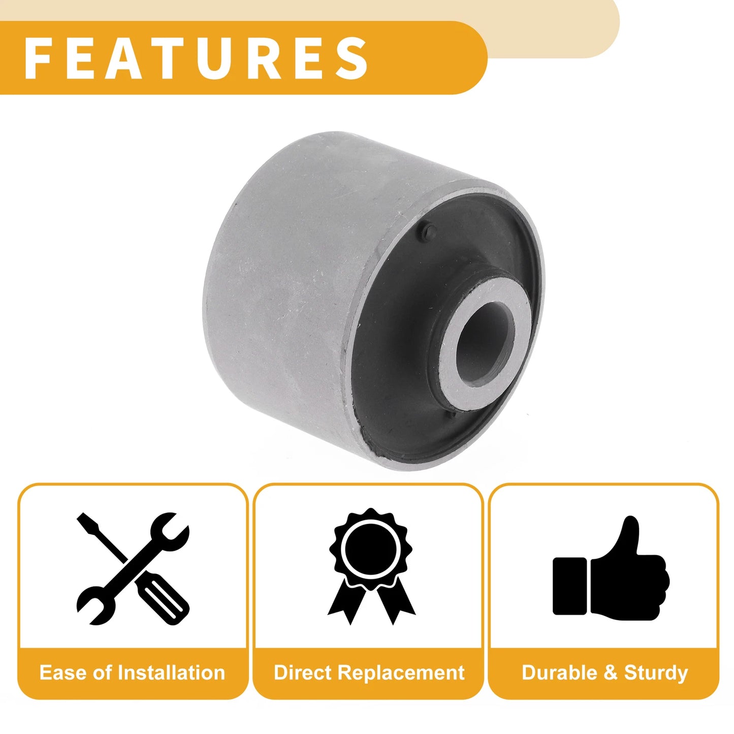 Rear Lower Control Arm Suspension Bushing for Mitsubishi Pajero II (1991–1999)