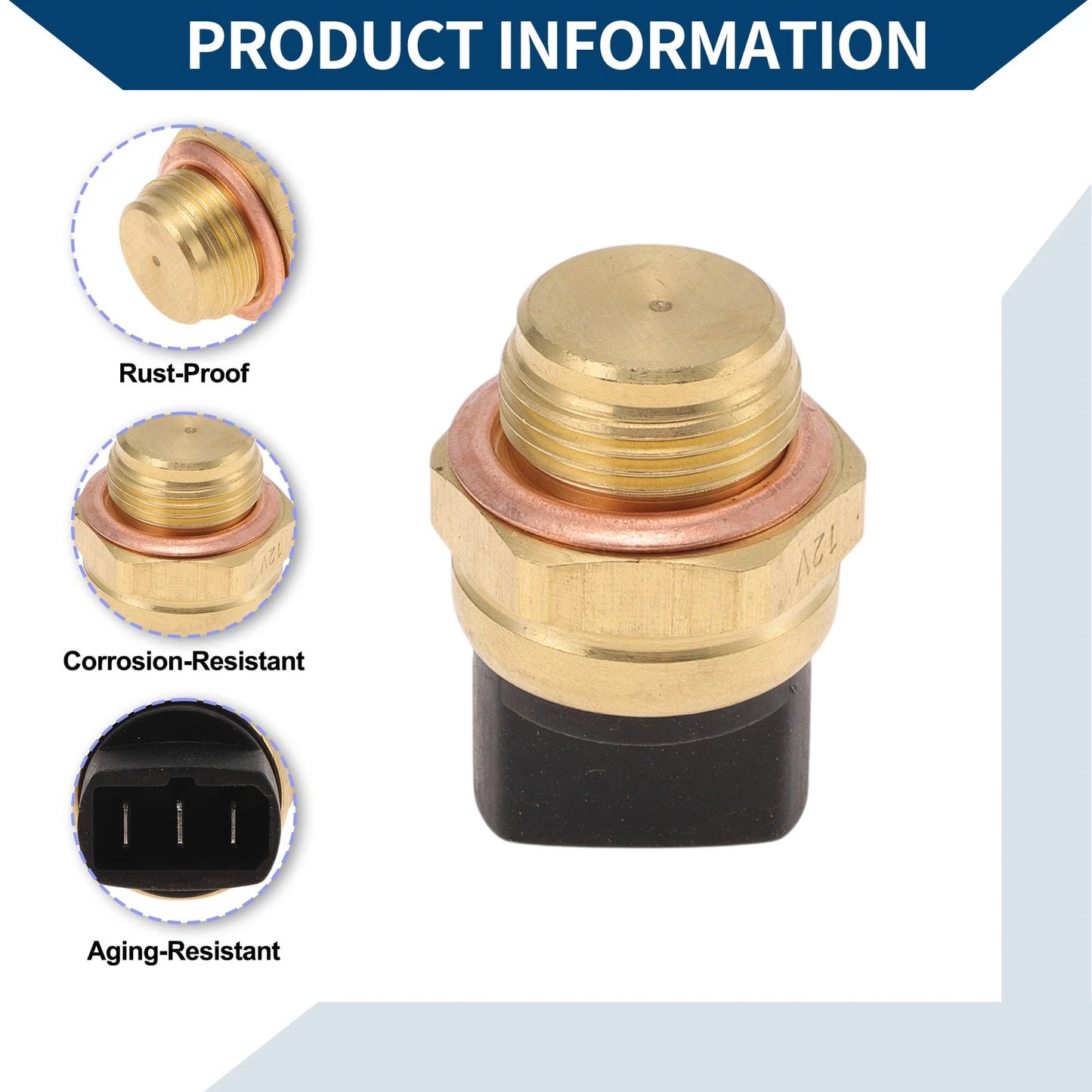 Engine Coolant Temperature Sensor for Audi VW (2000–2006) No. 321959481C