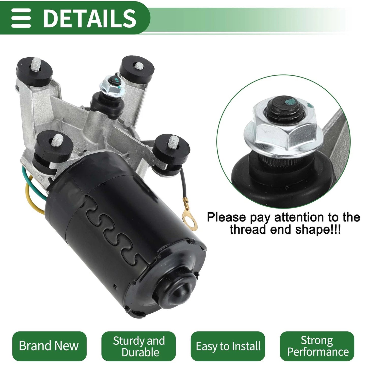 Front Windshield Wiper Motor for Toyota 4Runner (1989–2002) No. 8511014230/8511014232