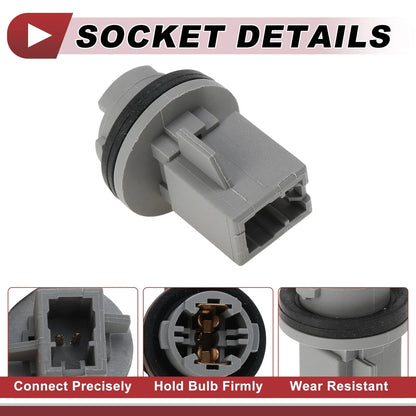 License Plate Light Socket for Hyundai Elantra 2001-2003 (1 x Socket)