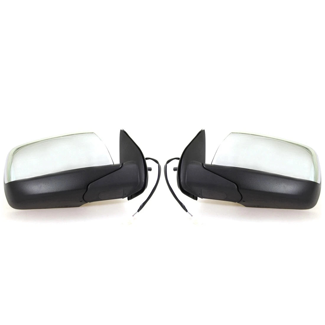 Set of 2 Chrome Electric Door Mirrors for Mazda BT-50 (2006–2011)