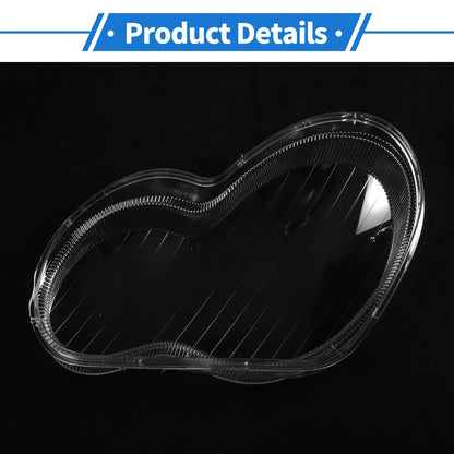 Car Front Right Headlight Lens Cover for Mercedes-Benz C-Class (2001-2017)