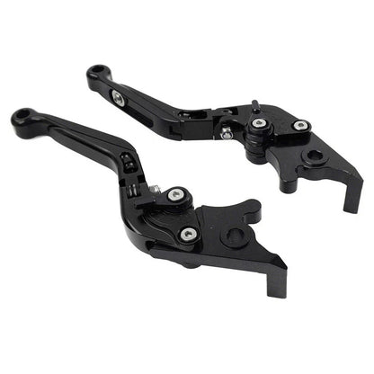 CNC Extendable Brake Clutch Levers for Yamaha YZF R1 (2009-2014) Black