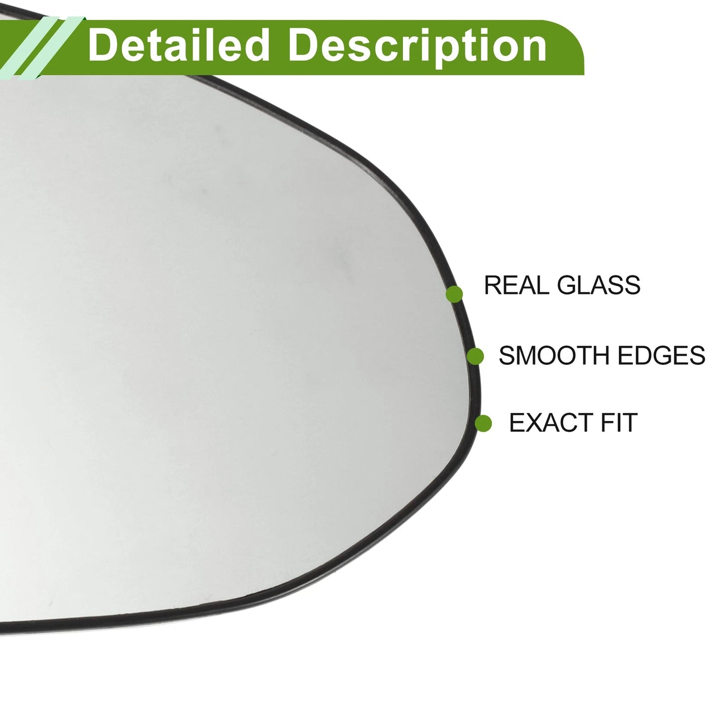 Right Heated Mirror Glass for Kia K5 (2020–2024) No. 87621L2000