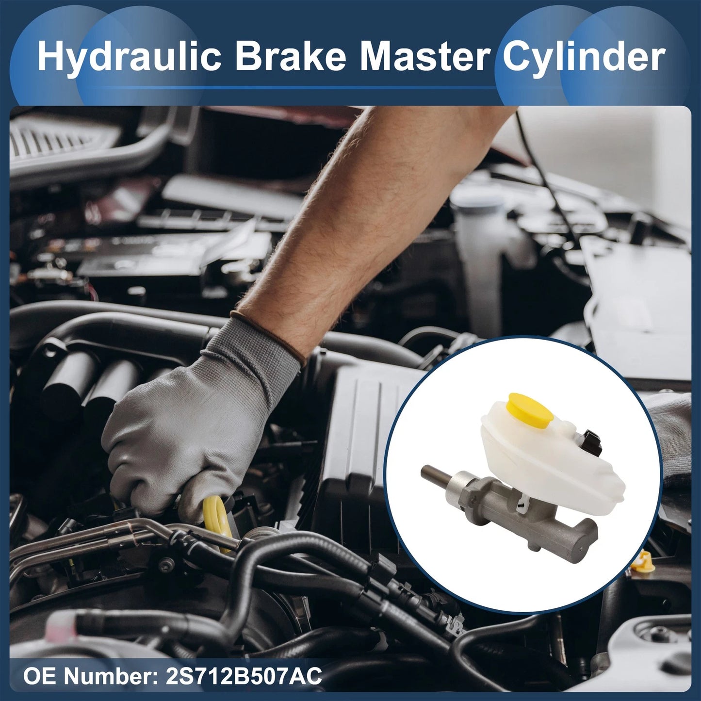 Brake Master Cylinder No.2S712B507AC for Ford Mondeo III (2000–2007)
