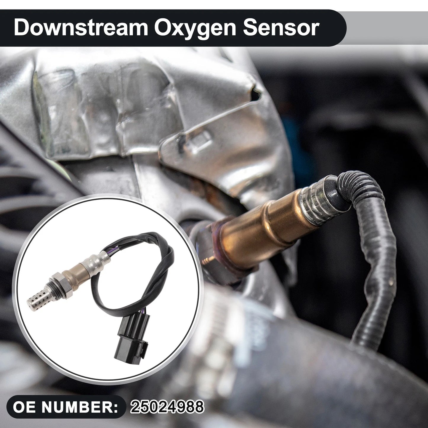 Downstream Oxygen Sensor for Hyundai Elantra (2011–2016) 25024988