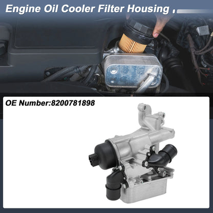 Engine Oil Filter Housing for Nissan Primastar X83 (2001–2019) No. 8200781898