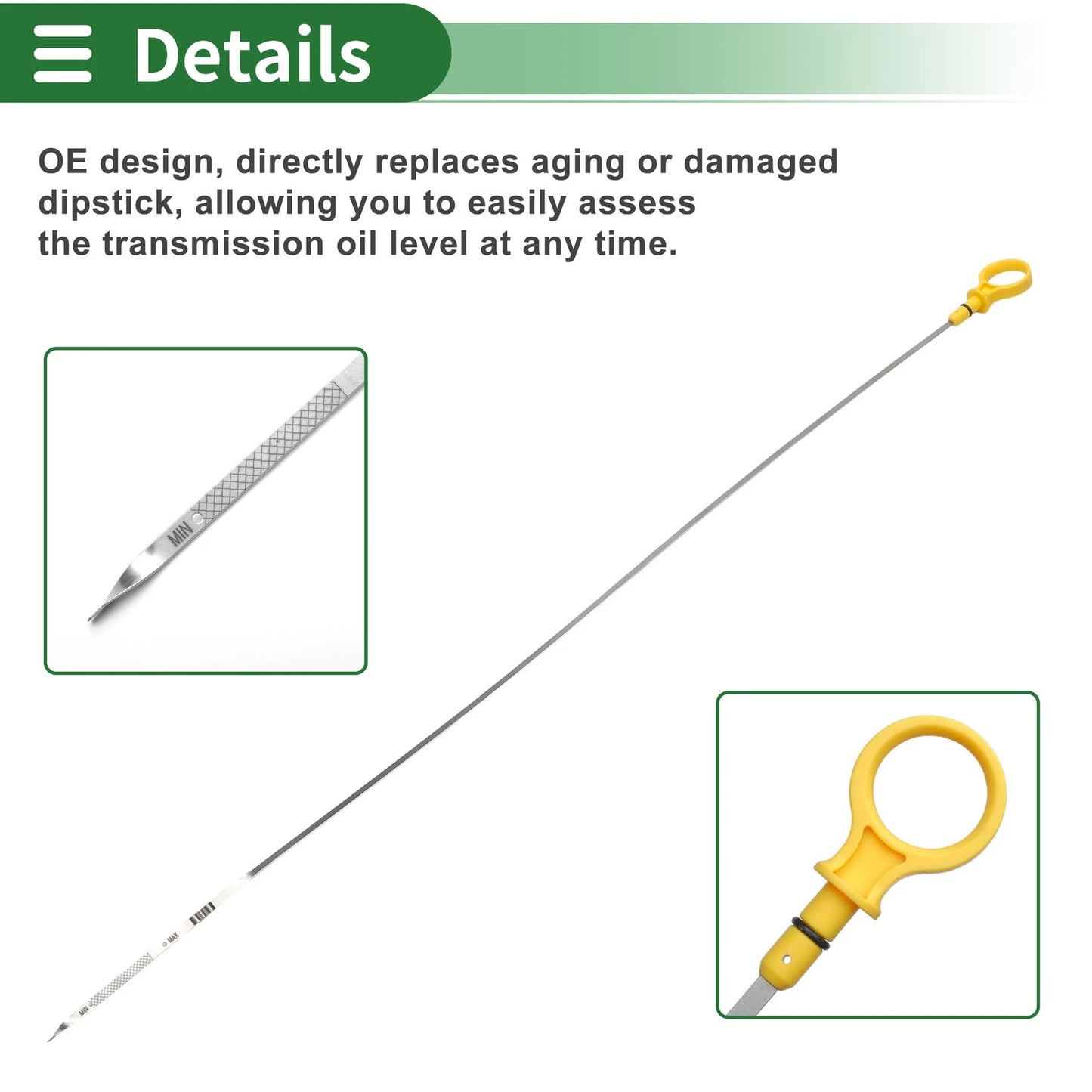 Oil Level Dipstick No. 1L5Z6750AA for Ford Ranger 2.3L L4 (2001–2006)