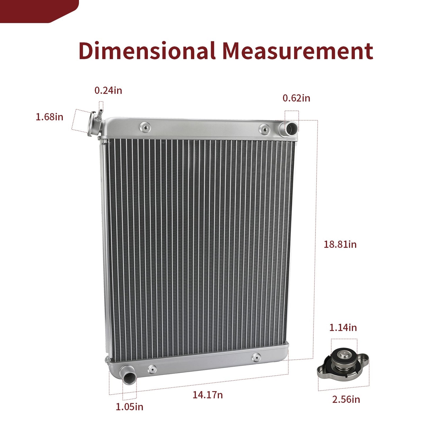 High Performance Radiator for Polaris Ranger RZR 570 900 1000 (2013–2025)