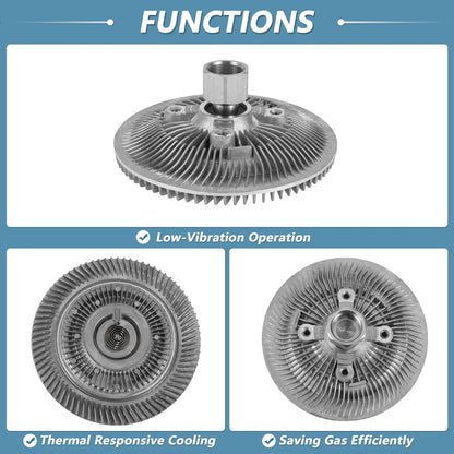 Engine Cooling Fan Clutch for Jeep Wrangler (2007–2011) No. 55056699AA