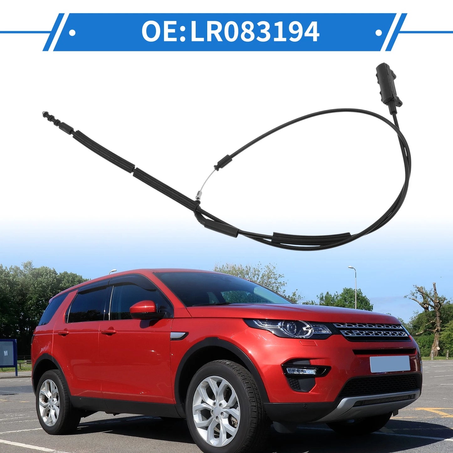 Hood Latch Release Cable for Jaguar XF XE (2015–2025) No.LR083194