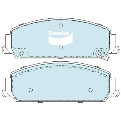 Set of 4 Bendix Ultimate Disc Brake Pads for VE VF Commodore (2006–2017)