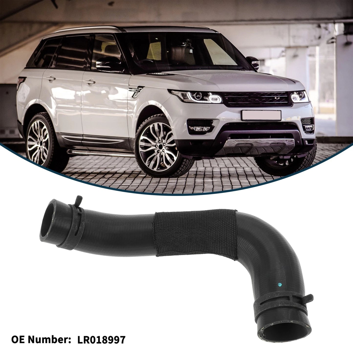 Radiator Hose No.LR018997 for Land Rover Range Rover Sport (2005–2013)