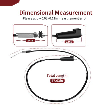 Throttle Cable for Suzuki QuadRunner LTF250F (1999–2002)