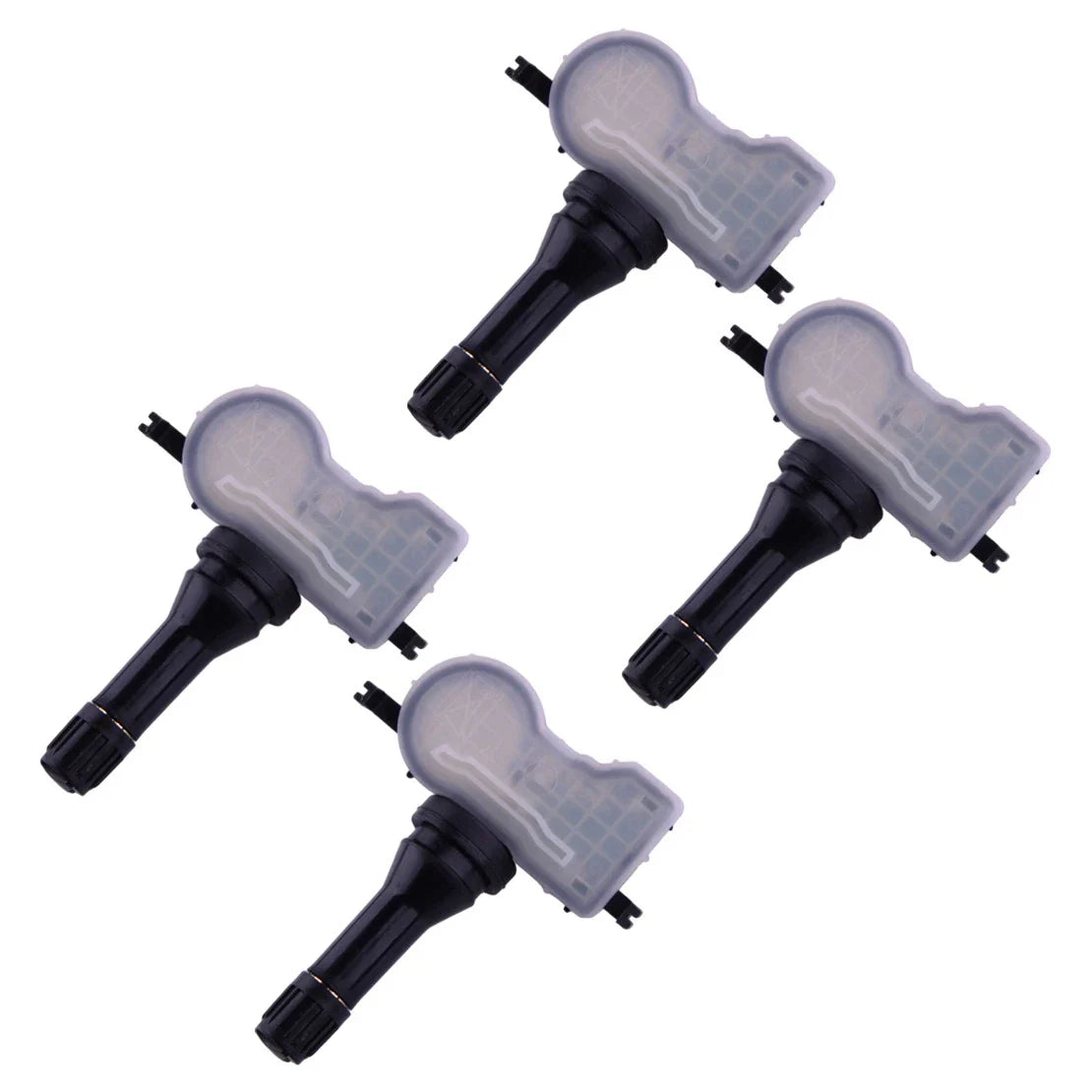 4 x TPMS Tire Pressure Sensors for Renault Nissan Rogue Qashqai (2014-2023)