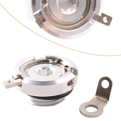 Silver Oil Filler Cap Set for BMW S1000RR (2009-2013)