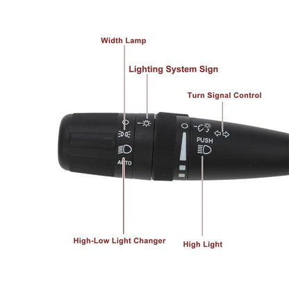 Turn Signal Headlight Dimmer Switch for Jeep Dodge (2007-2018)