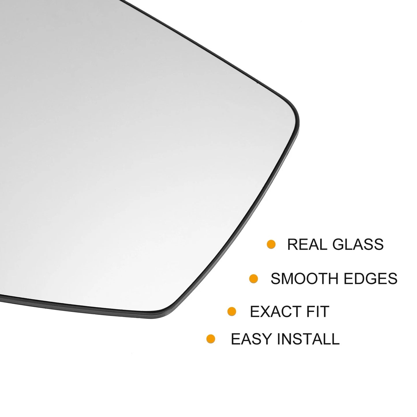 Heated Right Side Rearview Mirror Glass for Ford Escape (2008–2012)