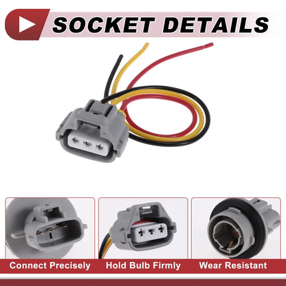 Front Turn Signal Light Socket Wiring for Toyota Avalon (2013–2017) No.9007599106