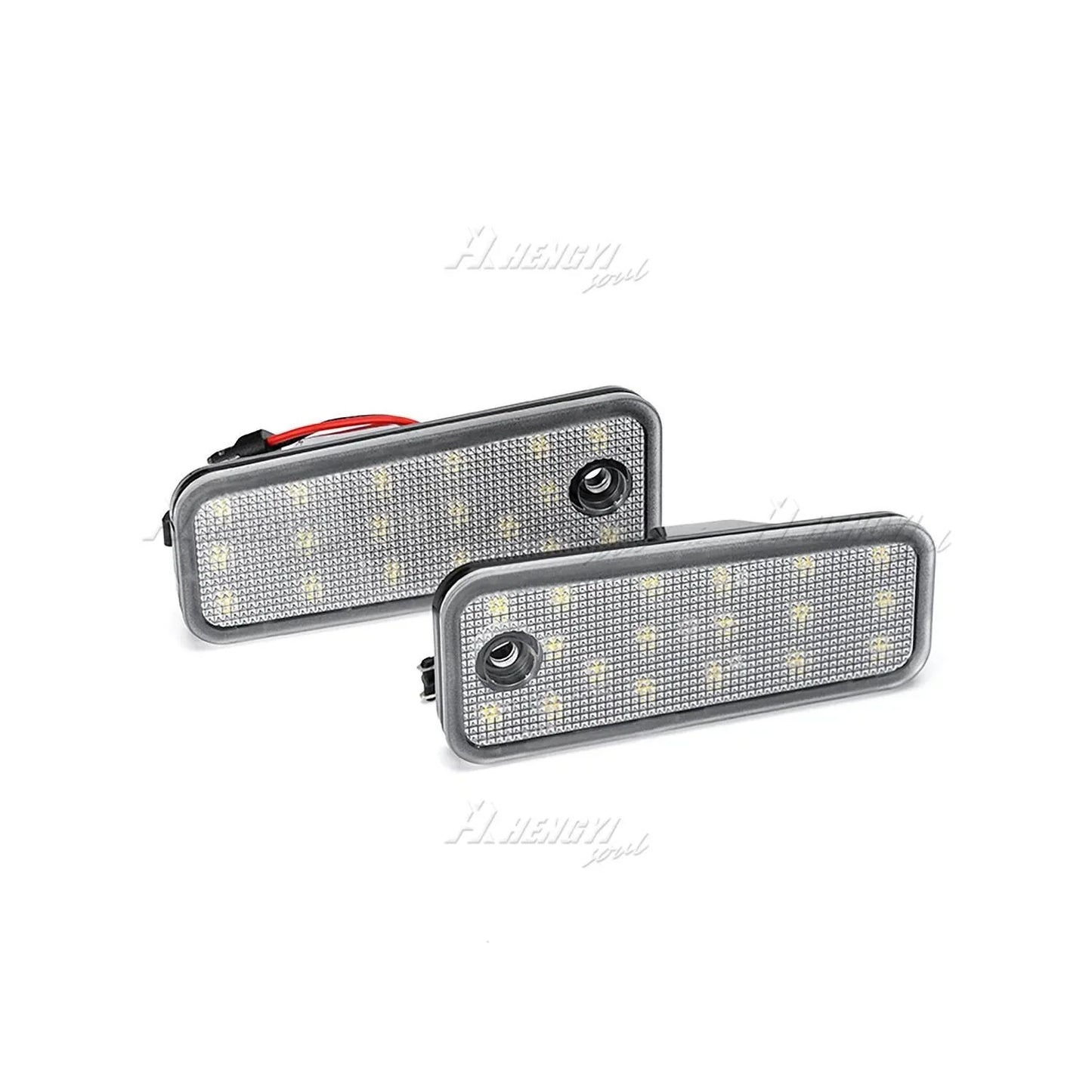 2x White LED LP Light for Hyundai Azera Santa Fe (2006–2011; 2013–2018)
