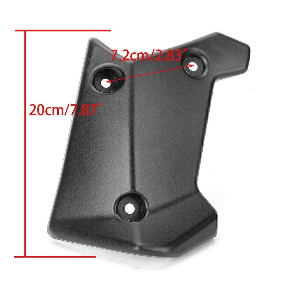 Right Side Cover Plate for BMW R1200GS ADV (2013-2015) Black